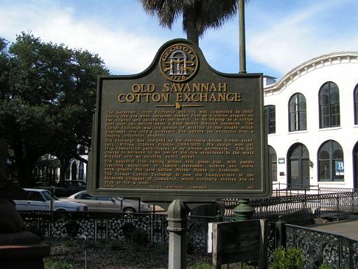 Old Savannah Cotton Exchange GHM 025-56 2
